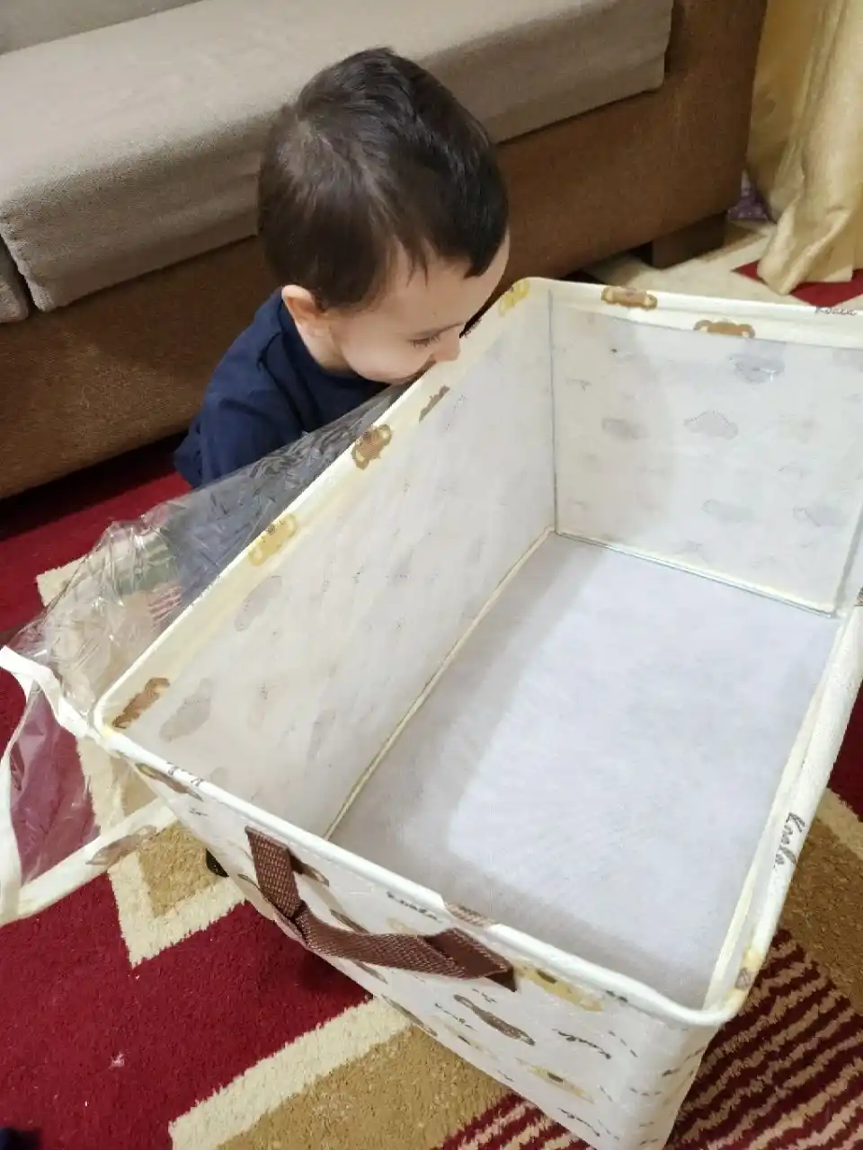 Органайзер с крышкой для хранения одежды, белья, аксессуаров, игрушек, корзина, контейнер