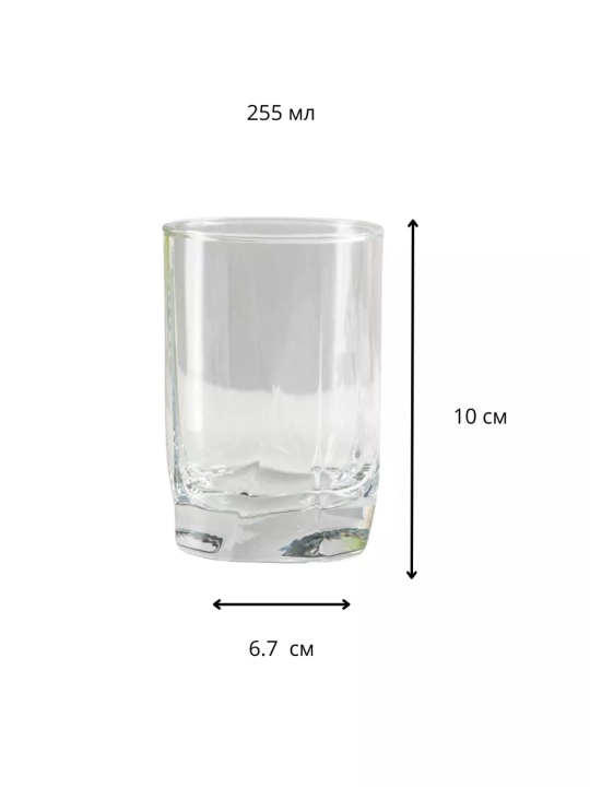 Pasabahce Luna grafin va stakanlar to‘plami, 1750 ml + 250 ml, 7 qism