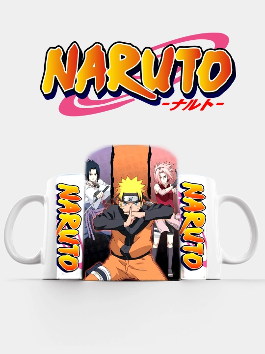 Кружка с принтом Naruto