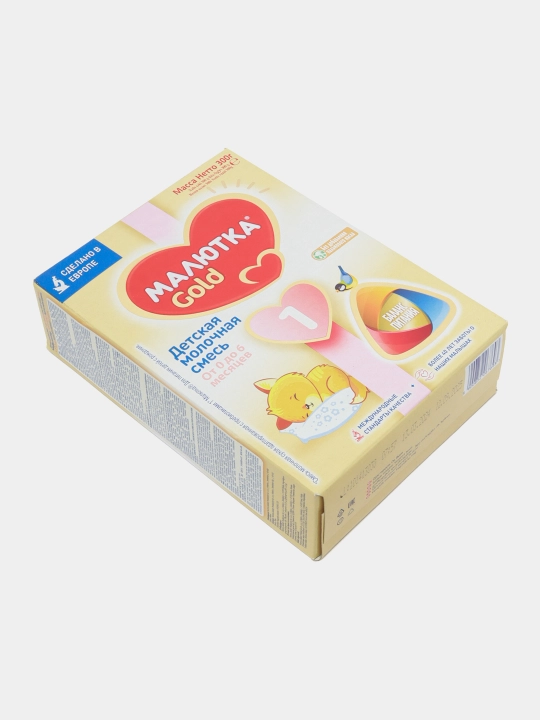 Смесь молочная для детей Малютка 1, с рождения, 300 г