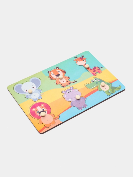 Развивающая игрушка в стиле Монтессори, вкладиш сортер