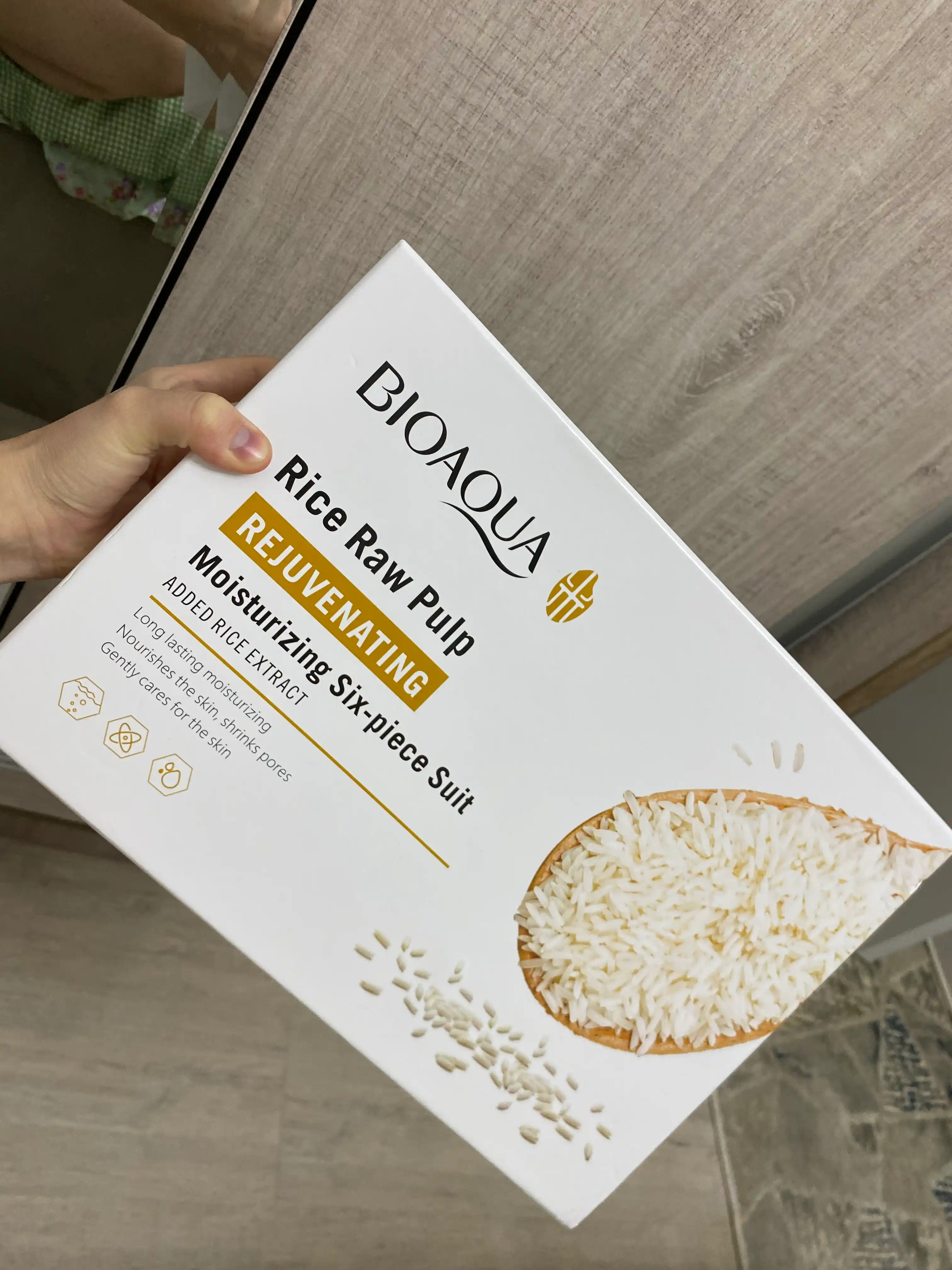 Bioaqua yuz uchun kosmetika toplami 6 tasi 1 da, krem koz atrofidagi,emulsiya,serum, tonik