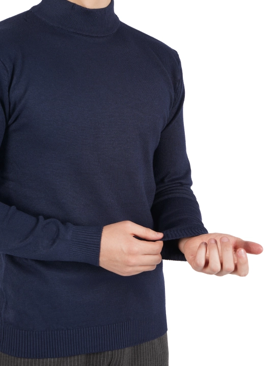 Yarim yoqali vadalasca erkaklar uchun kuz-qish bahorgi kiyim standart o'lchamlari M L XL