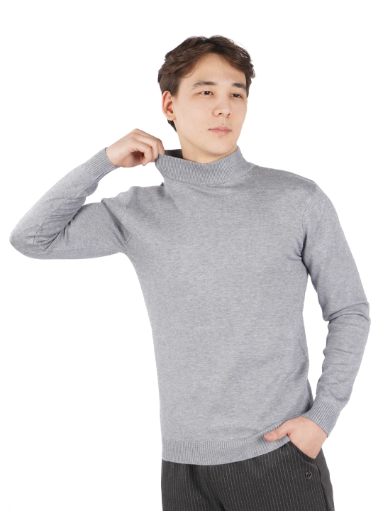 Yarim yoqali vadalasca erkaklar uchun kuz-qish bahorgi kiyim standart o'lchamlari M L XL