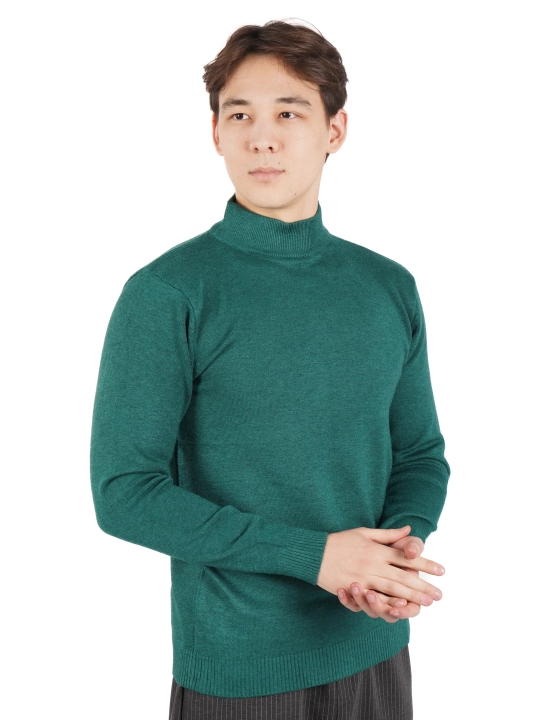 Yarim yoqali vadalasca erkaklar uchun kuz-qish bahorgi kiyim standart o'lchamlari M L XL