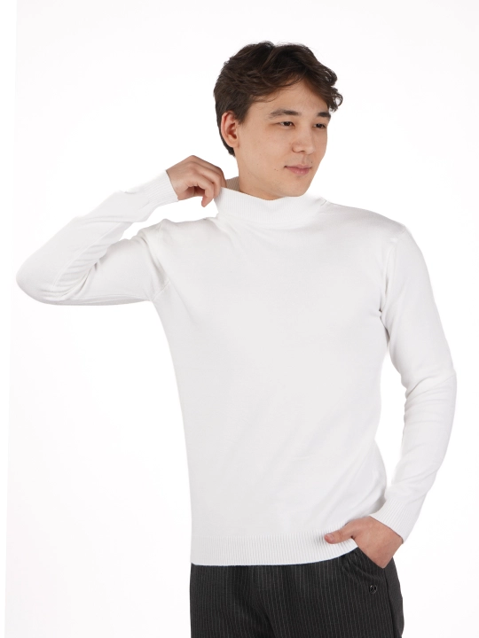 Yarim yoqali vadalasca erkaklar uchun kuz-qish bahorgi kiyim standart o'lchamlari M L XL