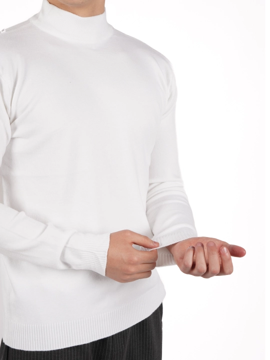 Yarim yoqali vadalasca erkaklar uchun kuz-qish bahorgi kiyim standart o'lchamlari M L XL