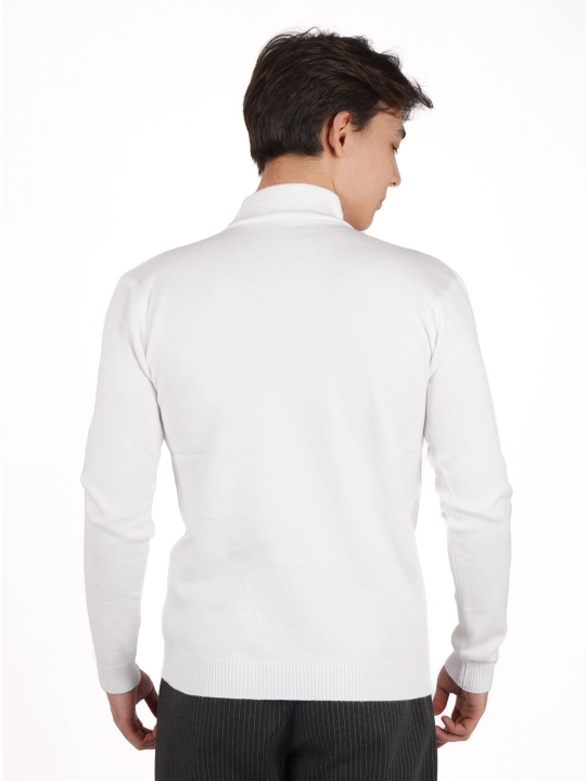 Yarim yoqali vadalasca erkaklar uchun kuz-qish bahorgi kiyim standart o'lchamlari M L XL