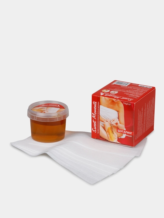 Шугаринг Sweet Moments Original, сахарная паста твёрдая 150 г, 300 г и 1 кг
