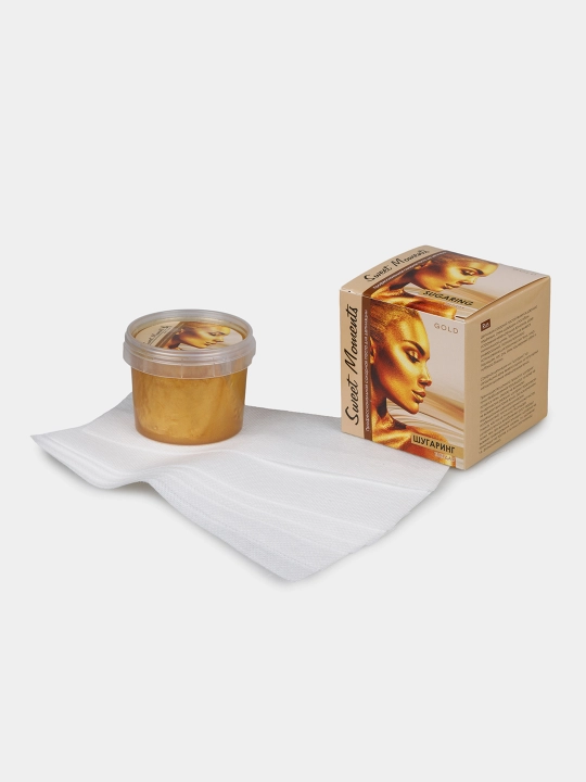 Сахарная паста GOLD для депиляции, шугаринга Sweet Moments, твердая, 150 г, 300 г, 1 кг