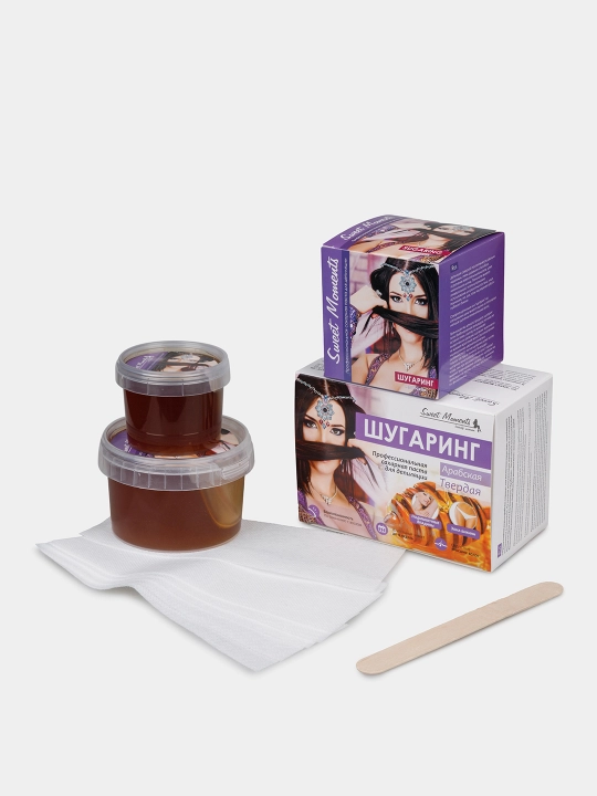Шугаринг Sweet Moments Арабская, сахарная паста твёрдая 150 г, 300 г и 1 кг