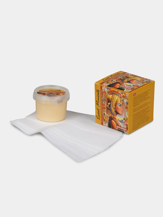 Шугаринг Sweet Moments Секрет Клеопатры, сахарная паста мягкая, 150 гр, 300 гр и 1 кг