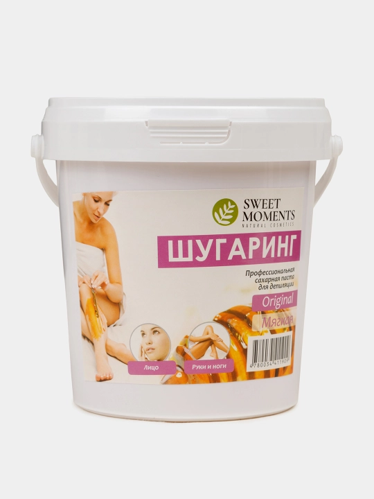 Шугаринг Sweet Moments Original, сахарная паста мягкая натуральная, 150 г, 300 г и 1 кг