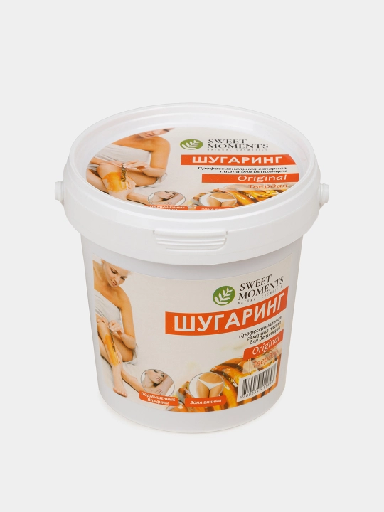 Шугаринг Sweet Moments Original, сахарная паста твёрдая 150 г, 300 г и 1 кг