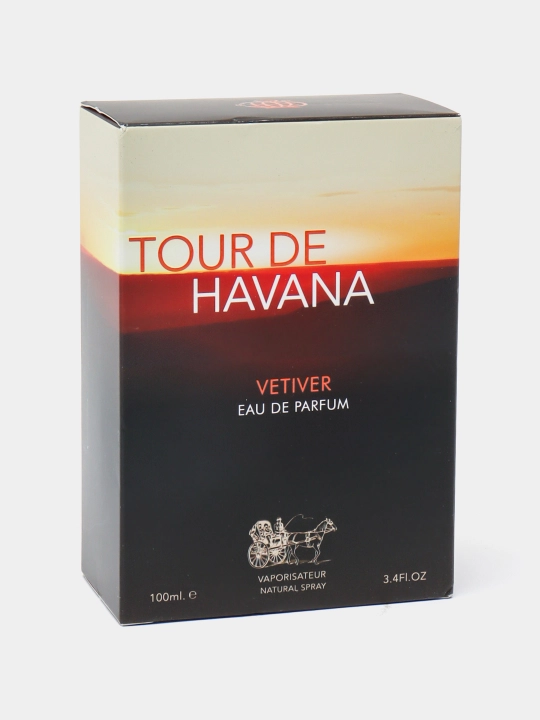 Парфюмированная вода для мужчин, TOUR DE HAVANA VETIVER 100ML, U.A.E