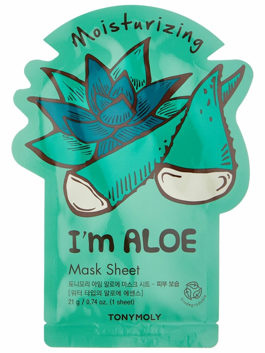 Тканевая маска TonyMoly I’m Mask Sheet, 21 г, упругость и тонус кожи