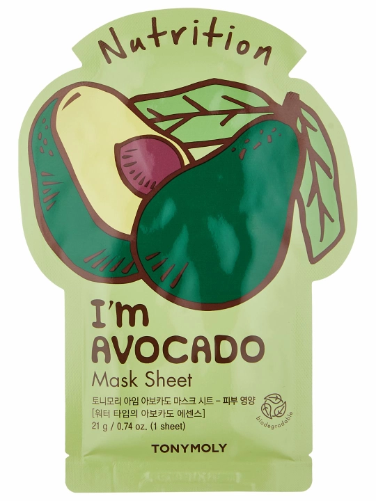 Тканевая маска TonyMoly I’m Mask Sheet, 21 г, упругость и тонус кожи