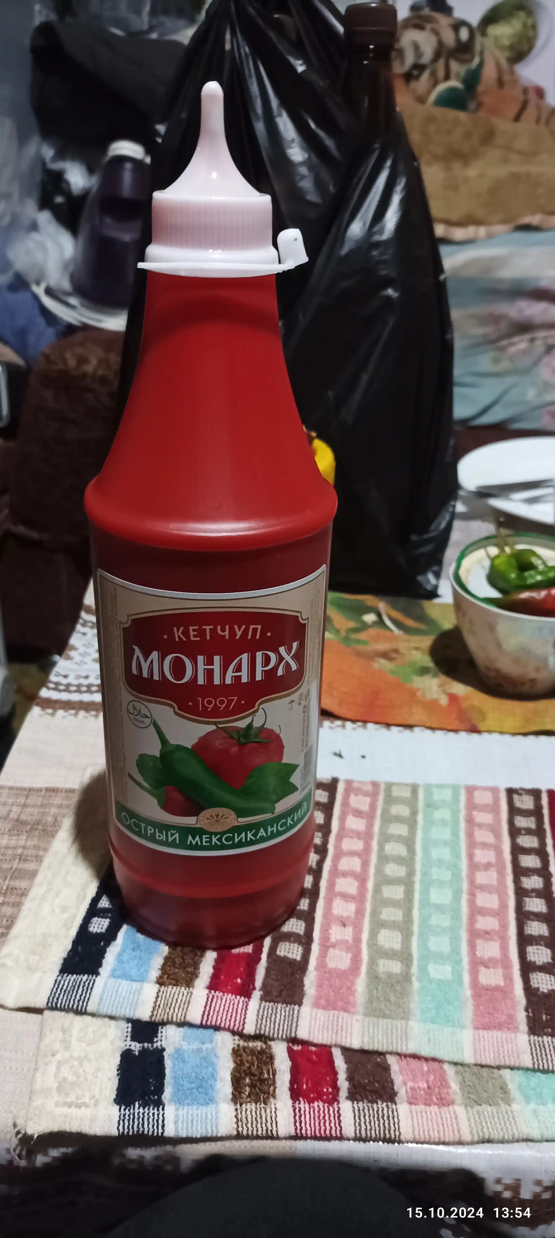 Ketchup Монарх, achchiq meksikancha, 920 g