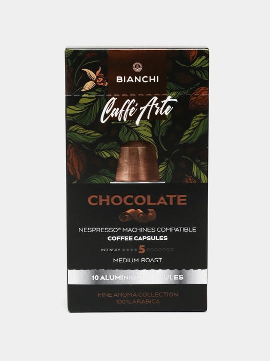 Kapsulli qahva "Bianchi Caffe Arte Chocolate", 10 ta kapsula