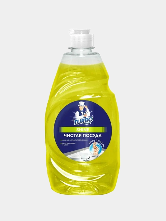 Idish yuvish vositasi Turbomag shine, apple, 500 ml