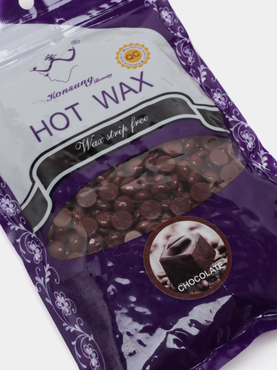 Воск для депиляции Hot Wax, профессиональный, гранулы, пленка, 100 г