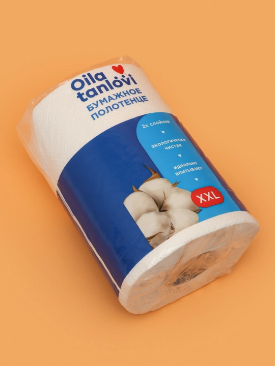 Qogoz sochiq Oila Tanlovi, 2 qavatli, XXL