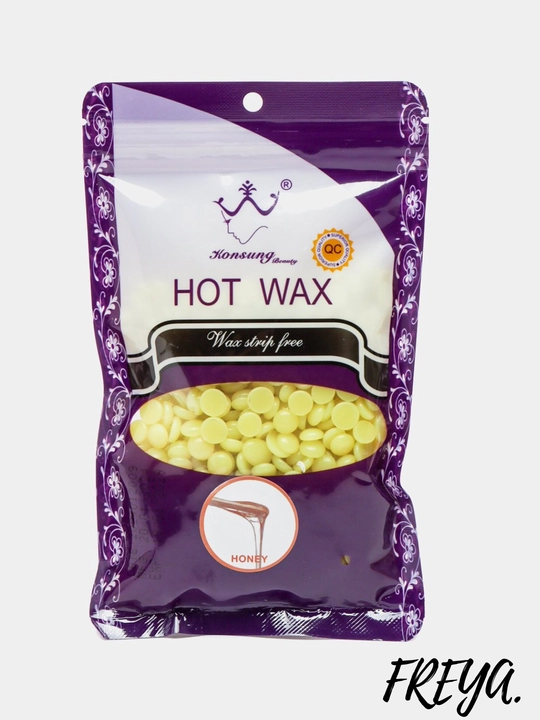 Воск для депиляции Hot Wax, профессиональный, гранулы, пленка, 100 г - 