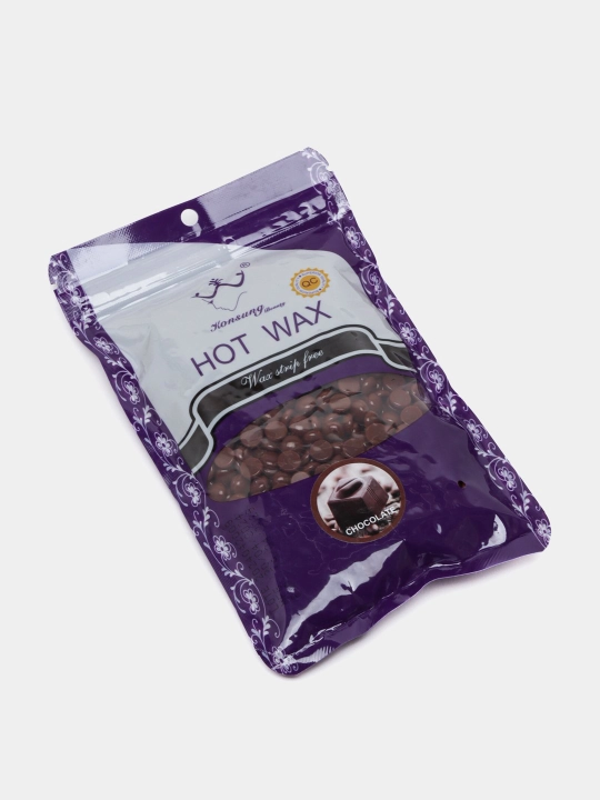 Воск для депиляции Hot Wax, профессиональный, гранулы, пленка, 100 г