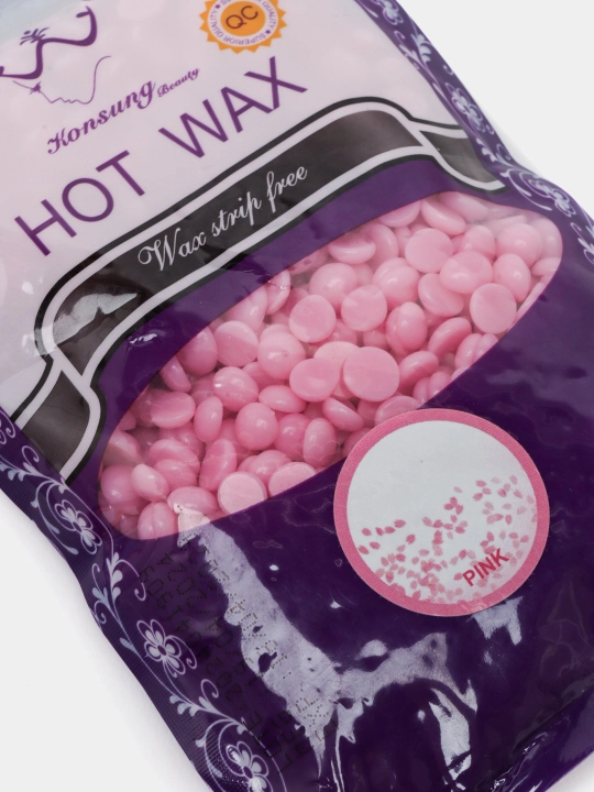 Воск для депиляции Hot Wax, профессиональный, гранулы, пленка, 100 г