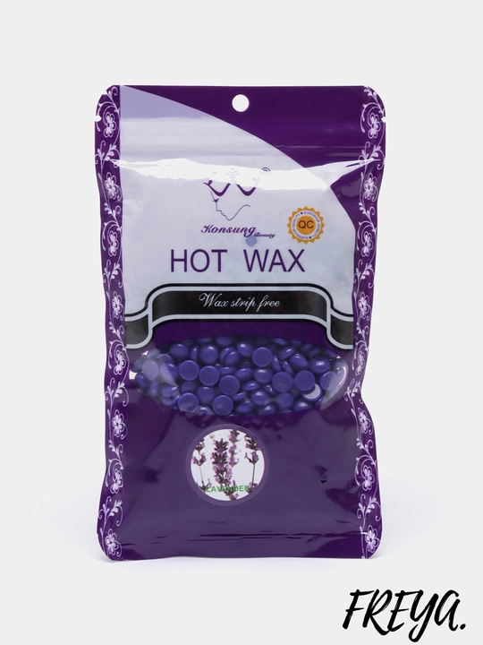 Воск для депиляции Hot Wax, профессиональный, гранулы, пленка, 100 г - 