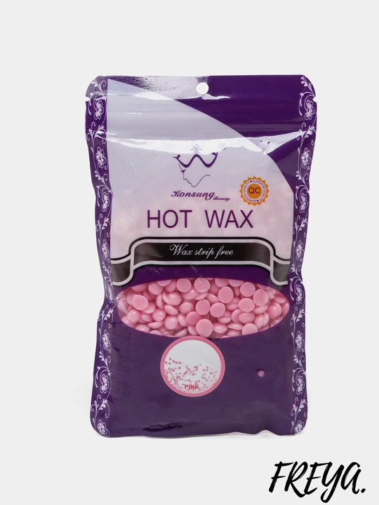 Воск для депиляции Hot Wax, профессиональный, гранулы, пленка, 100 г - 
