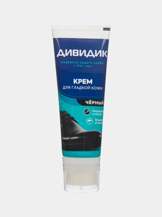 Krem ДивиДик, moylash materiallari bilan obro'-e'tibor, qora, 75 ml
