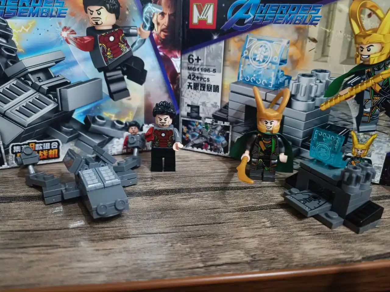 Qasoskorlar, Avengers konstruktori, superqahramon sarguzashtlari, Lego bilan mos keladi