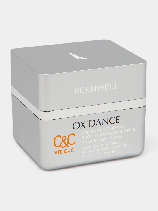 Keenwell Antioksidant himoyalovchi krem Global QHF15 C+C SPF 15