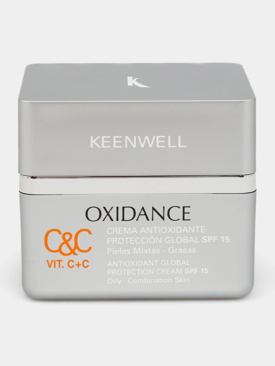 Keenwell Antioksidant himoyalovchi krem Global QHF15 C+C SPF 15