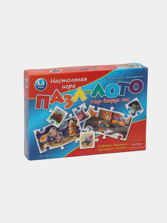 Игра настольная Пазл-Лото, HATBER  - 