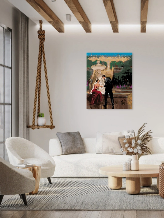 Raqamlar bo'yicha rasm chizish ARTERY "Juftliklar", holstda chizmachilik, 40 * 50 sm