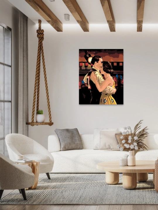Raqamlar bo'yicha rasm chizish ARTERY "Juftliklar", holstda chizmachilik, 40 * 50 sm