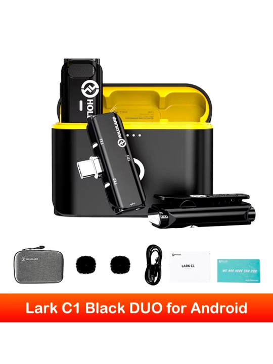 Hollyland Lark C1 Duo Type-C — беспроводная аудиосистема для смартфонов