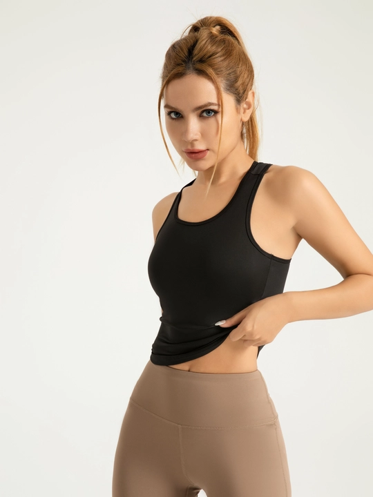 Ayollar sport maykasi Kioko, fitnes uchun top, chashkali top