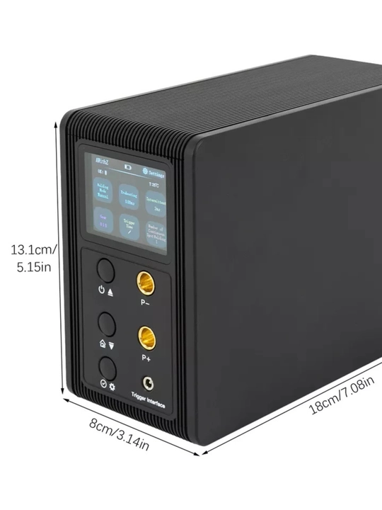 P20B LCD displeyli batareya, impulsli nuqta bilan payvandlash, 14.6 kVt