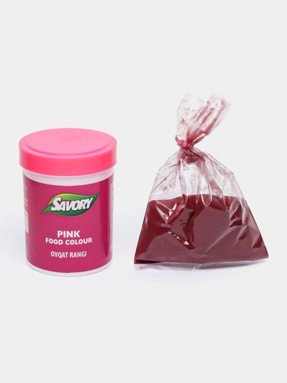 Savory pозовый пищевой краситель, 100 г — SAVORY-FEWGEFD