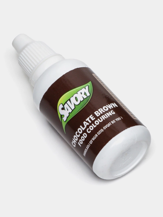 Savory shokolad jigarrang oziq-ovqat rang beruvchi, 30 ml