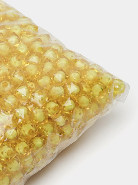 Sumka to'qish uchun xrustal munchoqlar, 10 mm, 500 g