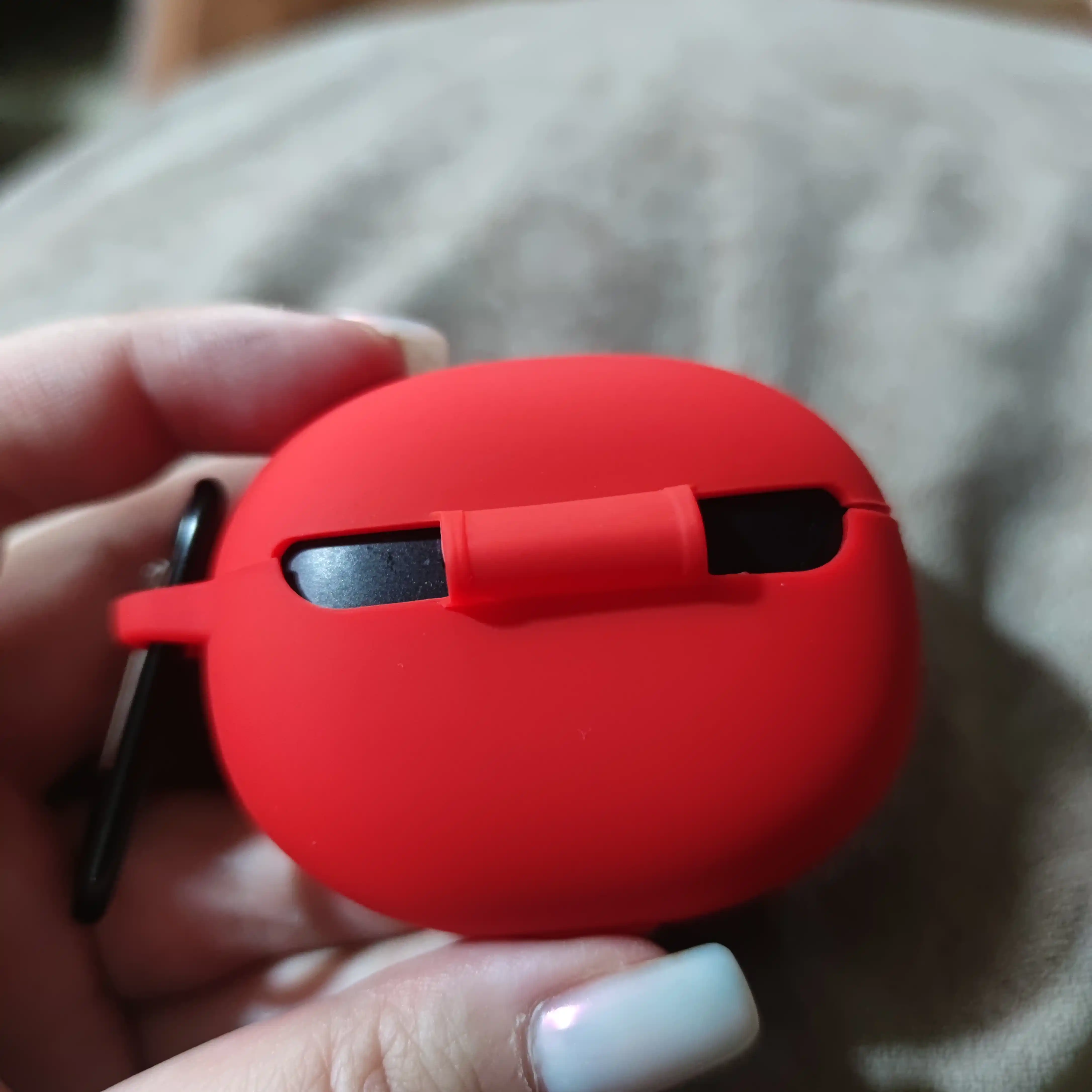 Чехол для наушников Realme buds T100,T110 силиконовый