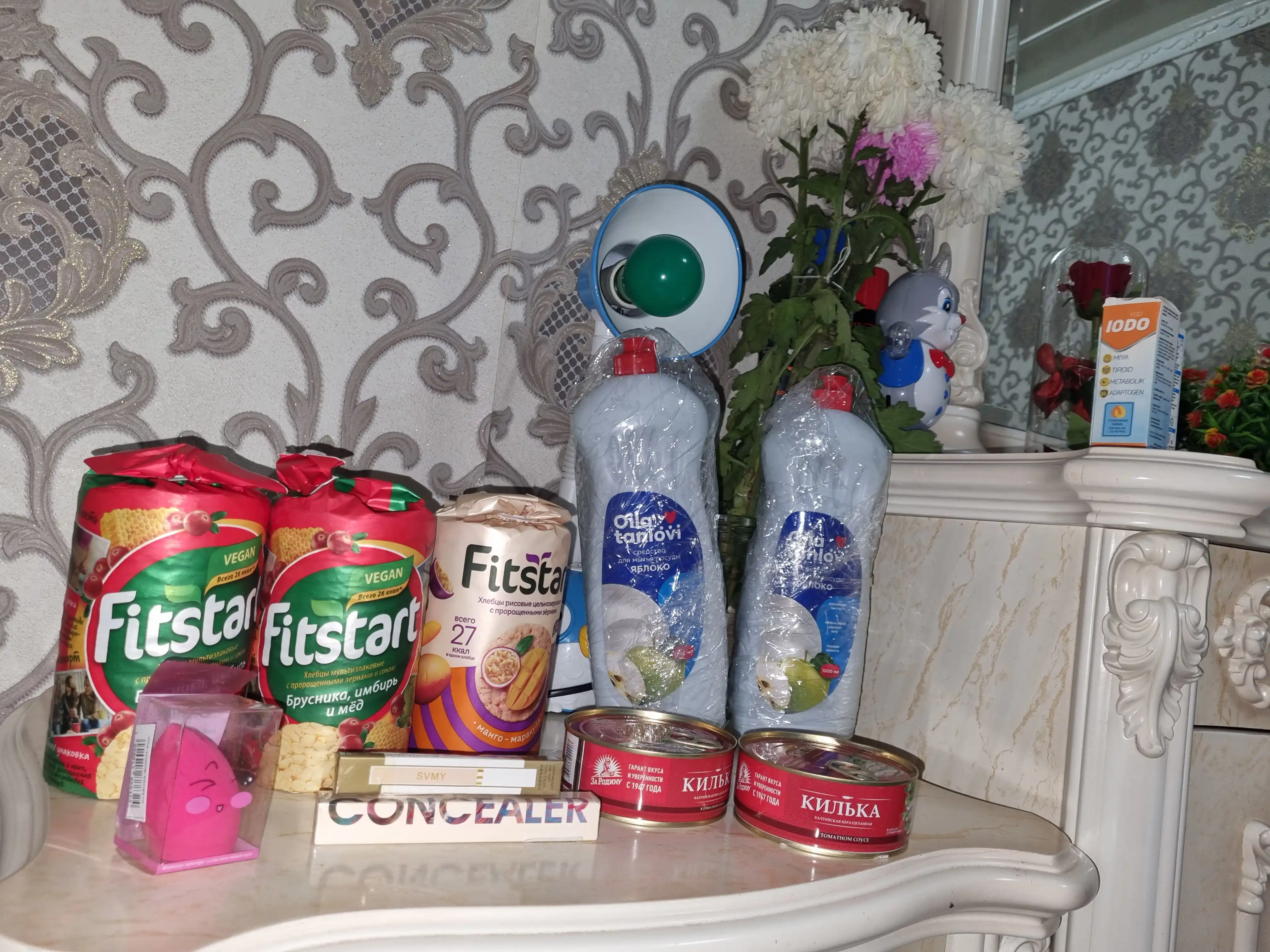 Хлебцы Fitstart мультизлаковые Брусника, Имбирь и Мёд, 100гр