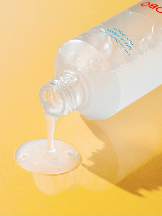 Tokobo AHA BHA limon ekstrakti bilan kislotali tonik-eksfolianti Lemon Toner