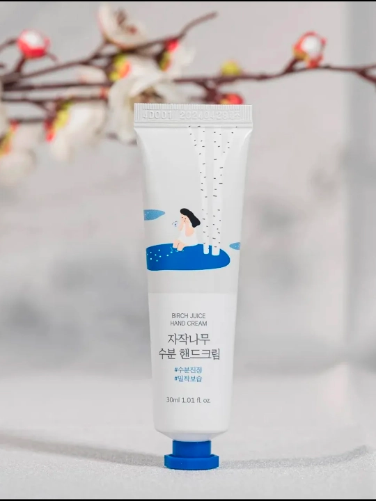Смягчающий гипоаллергенный крем для рук Round lab Birch Juice Hand Cream