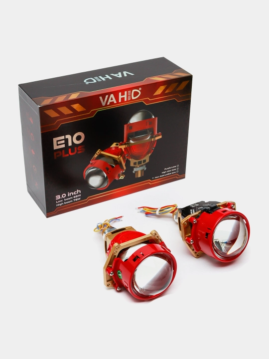VAHID E10 PLUS универсальный BILED 3 дюйма, низкое 68 В/высокое 78 В, 6000 К, 12-24 В