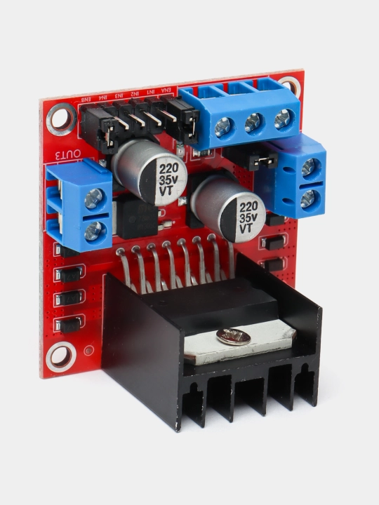 L298N Step motor boshqaruv paneli moduli motor driver